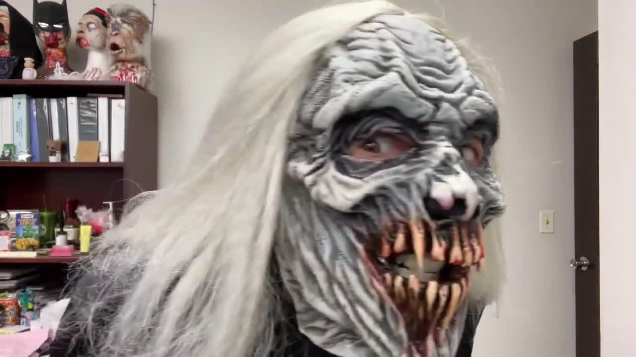 Adult Primeval Vampire Latex Mask - Zagone Studios | Party City