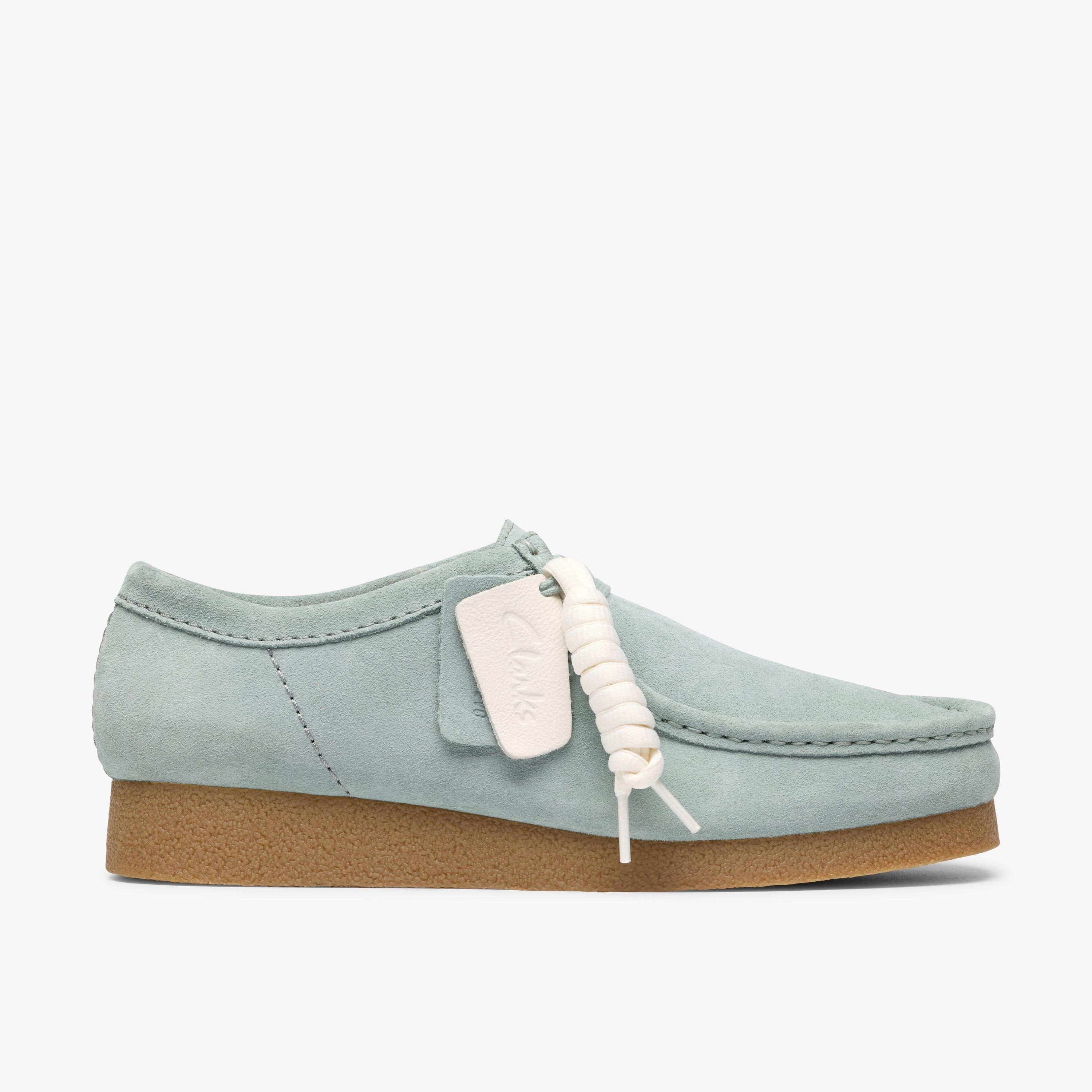 Mens Wallabee EVO Aqua Wallabees | Clarks