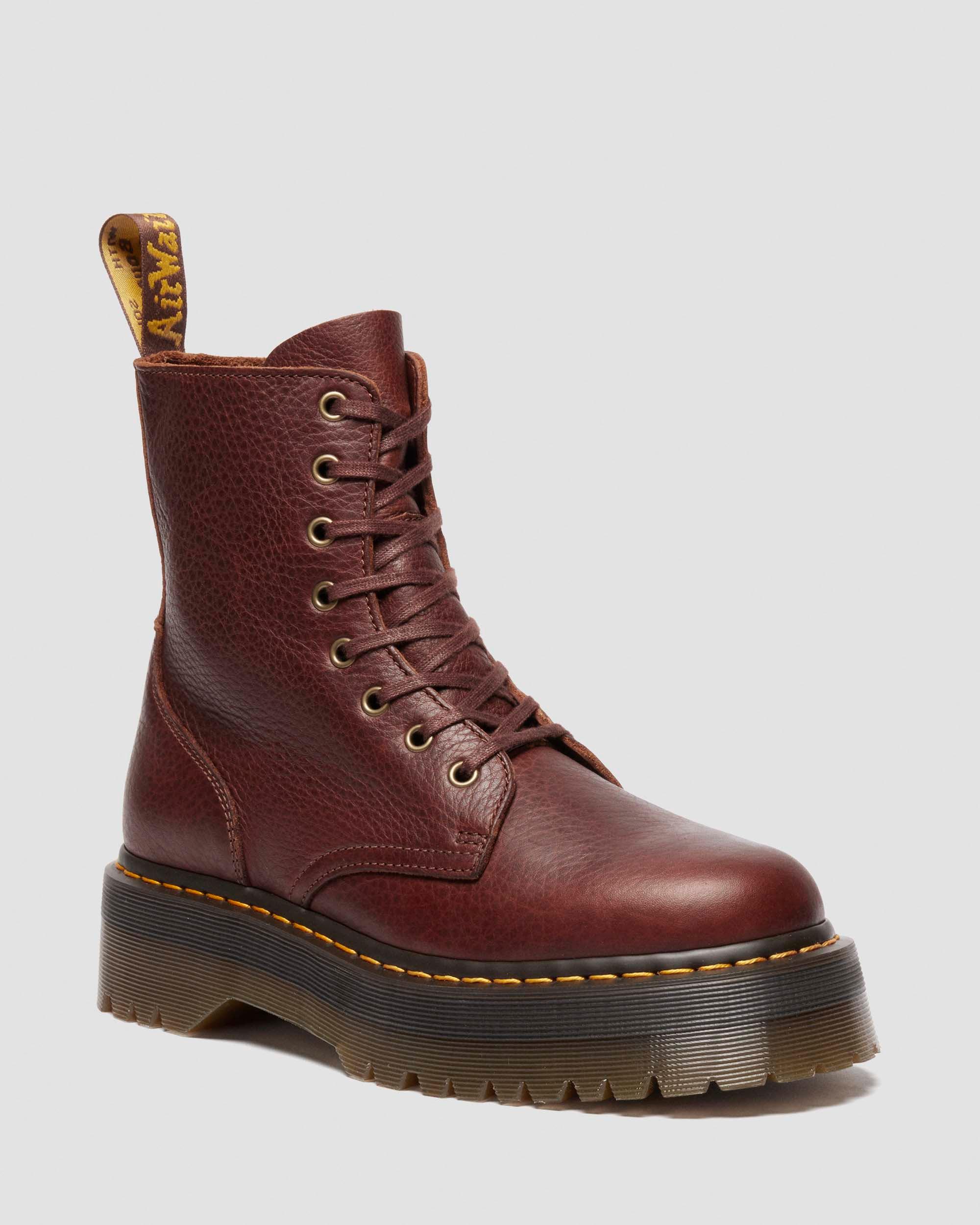 Jadon Boot Waxy Leather Platforms in | Dr. Martens