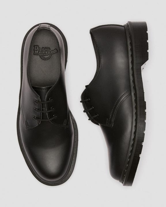1461 Mono Smooth Leather Oxford Shoes in Black | Dr. Martens