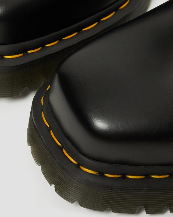 2976 Bex Squared Toe Leather Chelsea Boots in Black | Dr. Martens