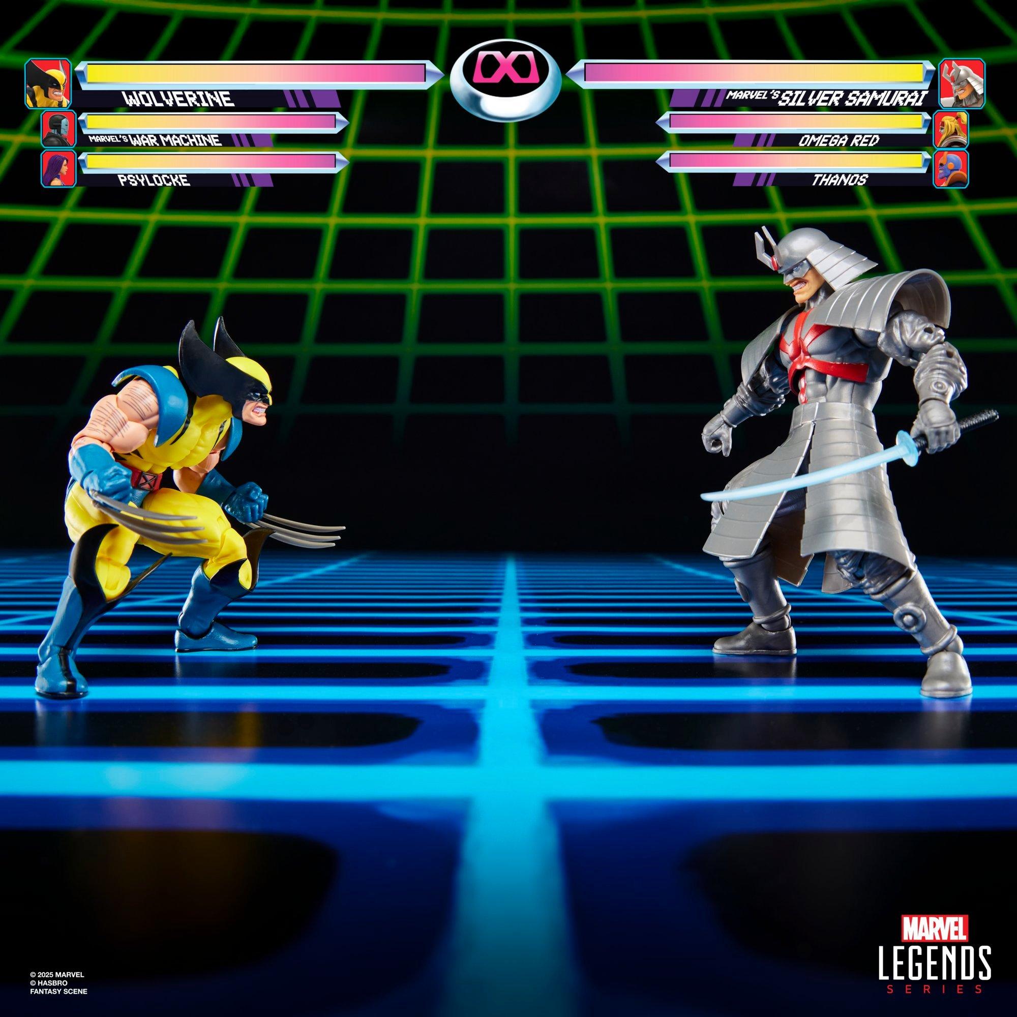 Marvel Legends Series Gamerverse Wolverine vs Marvel's Silver
