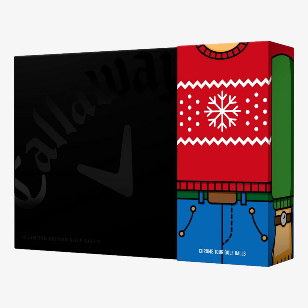 Chrome Tour 2024 TRVS Ugly Sweater Golf Balls | PGA TOUR SUPERSTORE