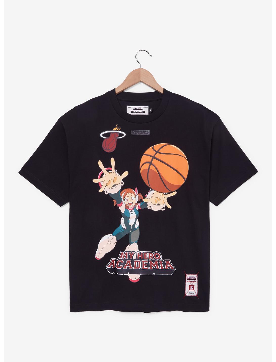 Hyperfly NBA x My Hero Academia Ochaco Miami Heat T-Shirt