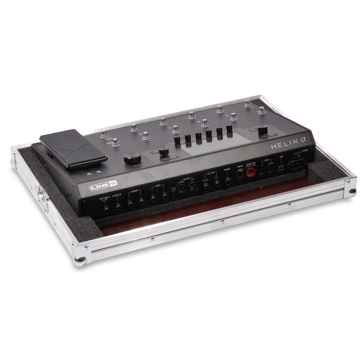 Pedalcase Line6 Helix LT Guitar Processor | Megacase