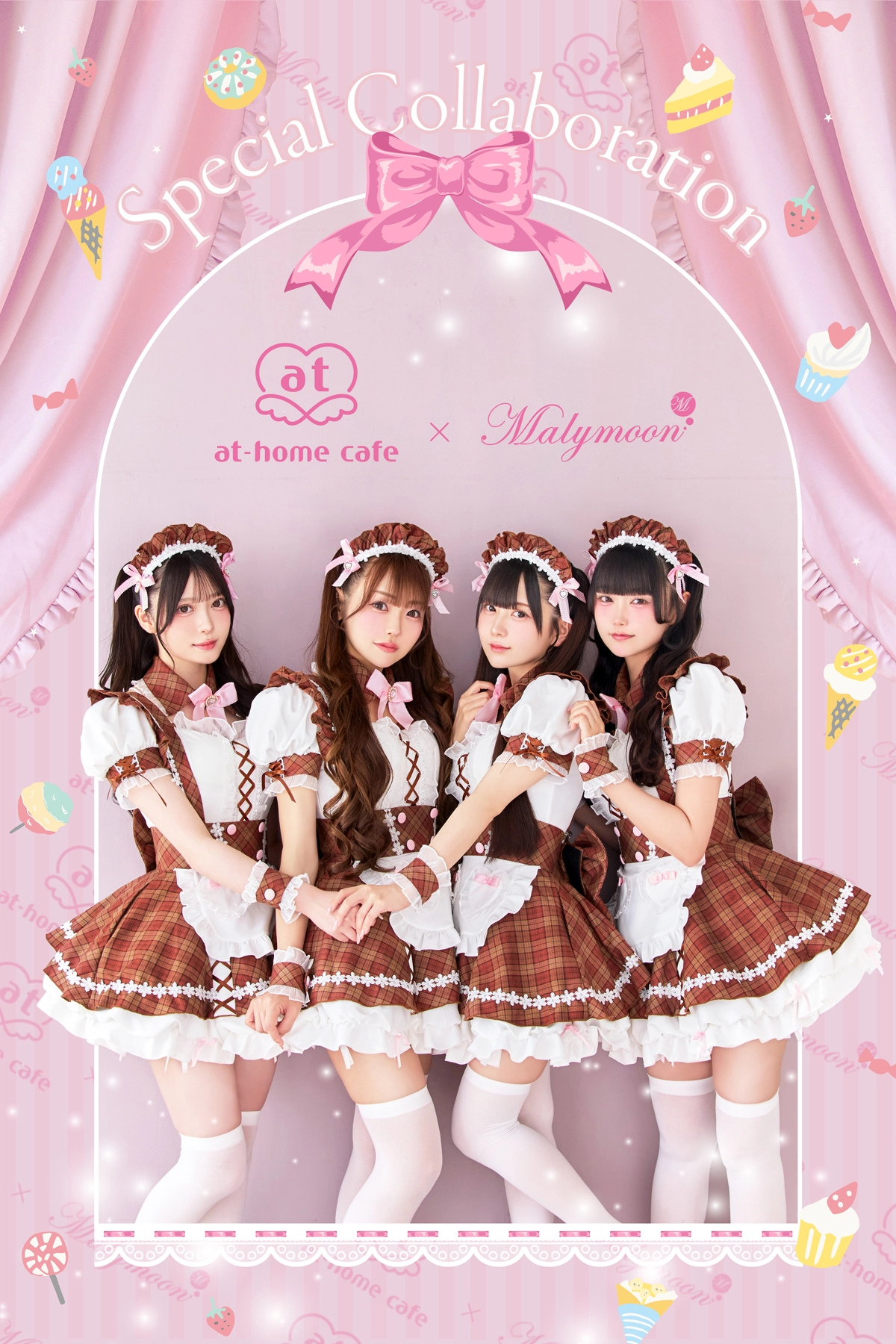 Malymoonコラボ オリジナルメイド服 あっとほぉーむショップにて予約