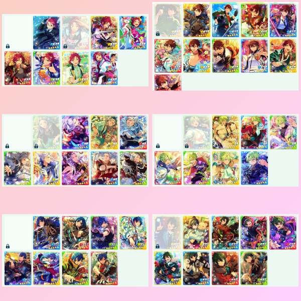 あんスタ Music(あんさんぶるスターズ！！Music) ♡完凸×64枚！☆5×313