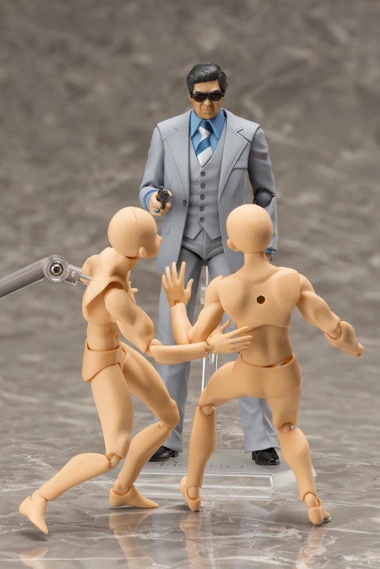 フィギュア：石原裕次郎さんが演じた西部警察の木暮課長が商品化 [写真