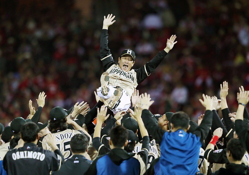 日本シリーズ：日本ハム 日本一！ [写真特集5/34] | 毎日新聞