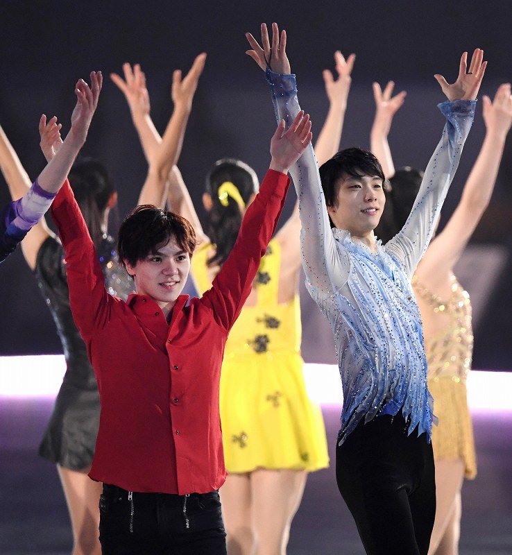 全日本フィギュア 羽生結弦、宇野昌磨、高橋大輔らのエキシビション