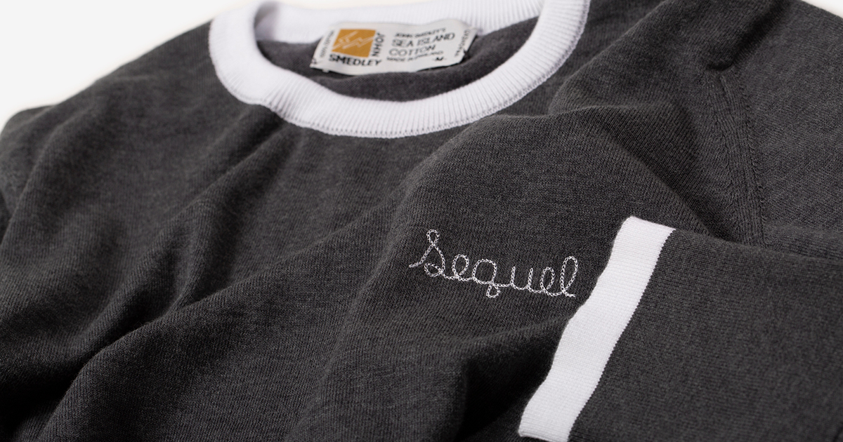 fragment design × SEQUEL × JOHN SMEDLEYのニット