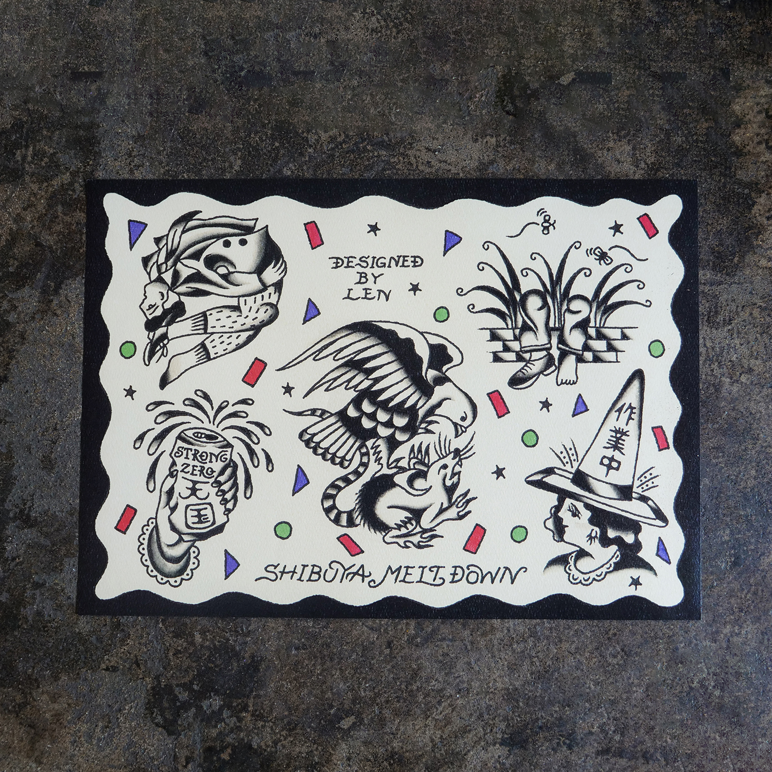 渋谷の酔っぱらい」を投稿し続けるShibuya MeltdownとTATTOO STUDIO