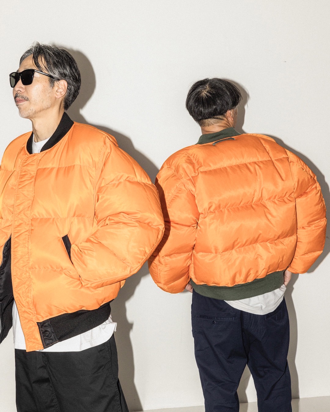 ダウンをたっぷりと詰め込んだBUZZ RICKSON'S × SSZのMA-1