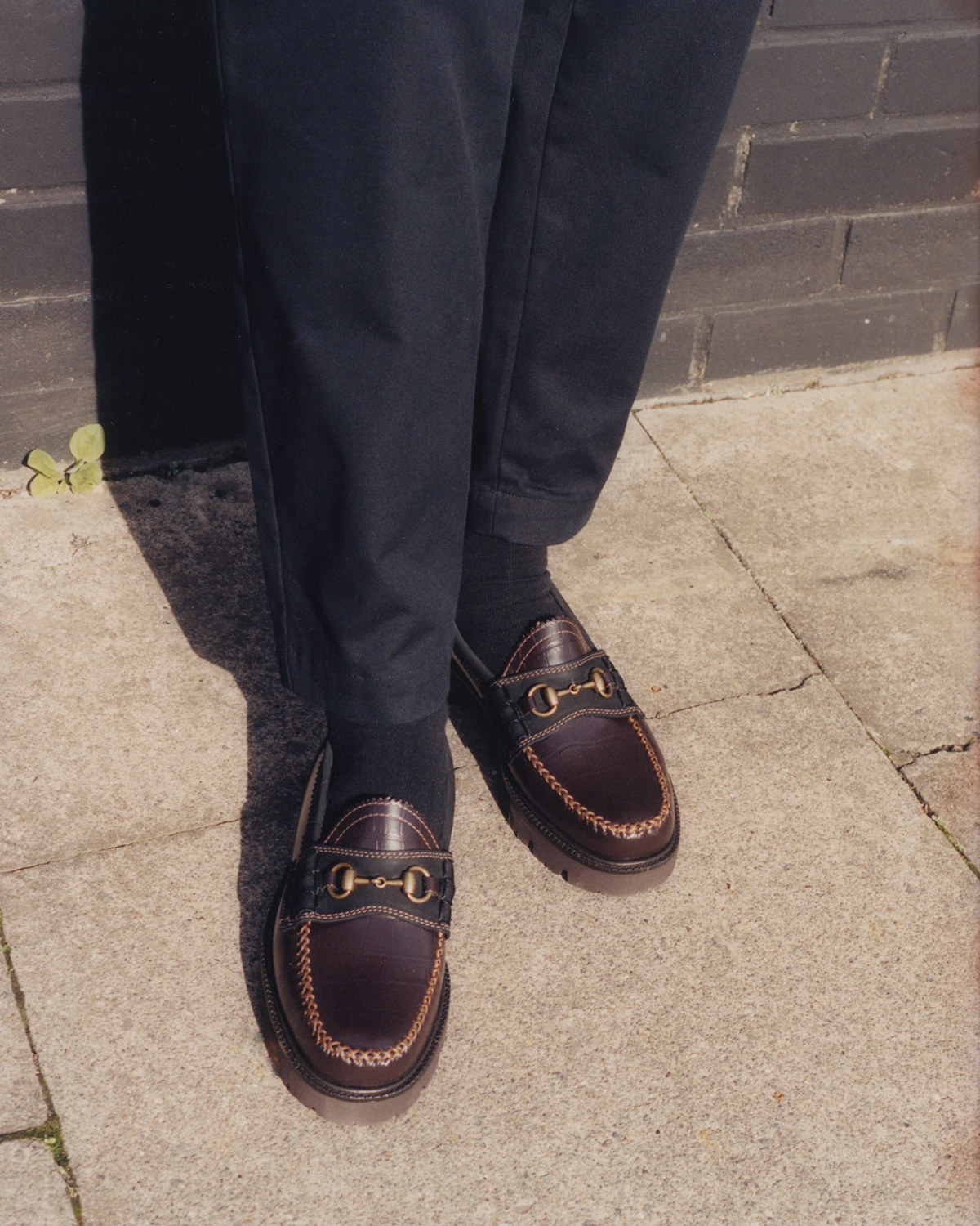 NICHOLAS DALEY × G.H.BASSのコラボレーションローファー