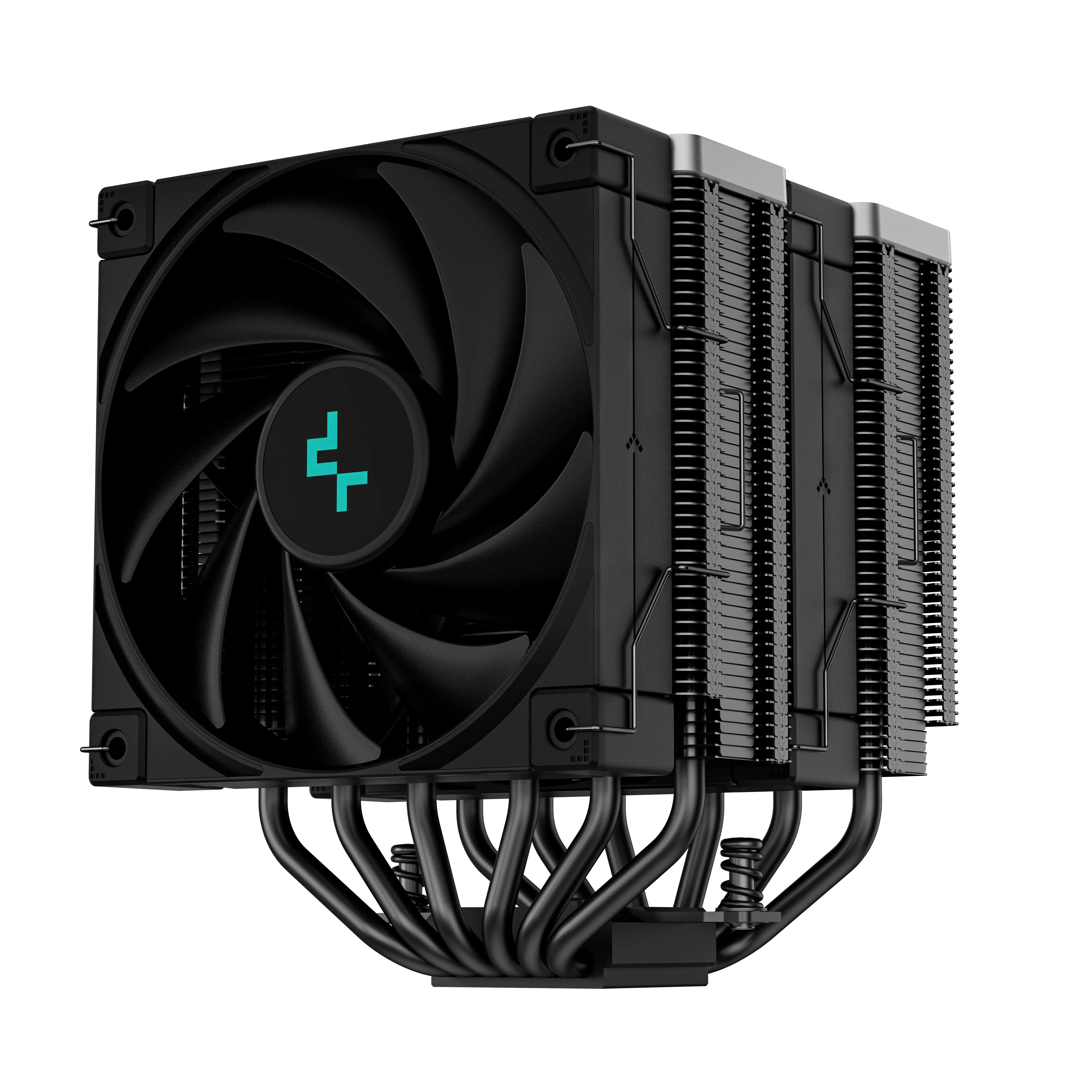 DeepCool AK620 ZERO DARK, 2x120 mm CPU Cooler, All-black - Multitronic