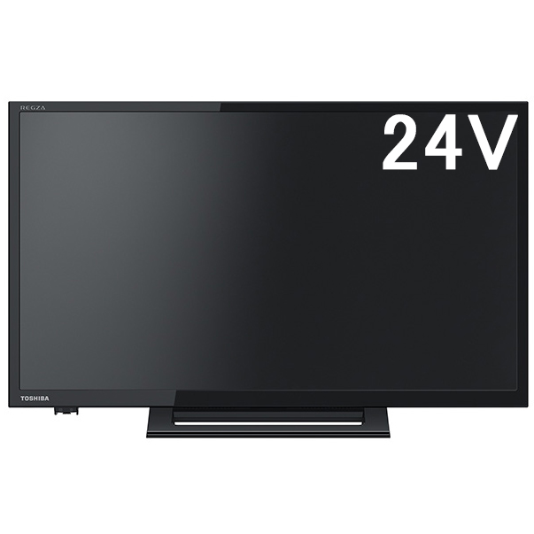 TOSHIBA 東芝 24S24 REGZA/レグザ 24V型ハイビジョンLED液晶テレビ