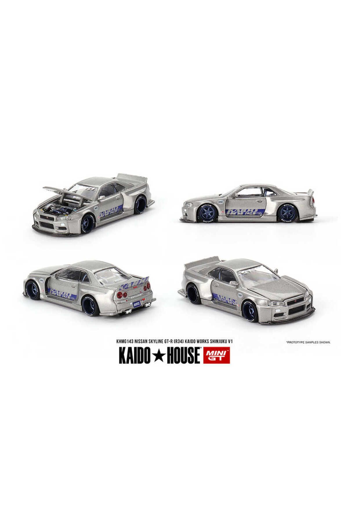 1/64 KaidoHouse Nissan Skyline GT-R (R34) Kaido Works SHINJUKU V1 KHMG