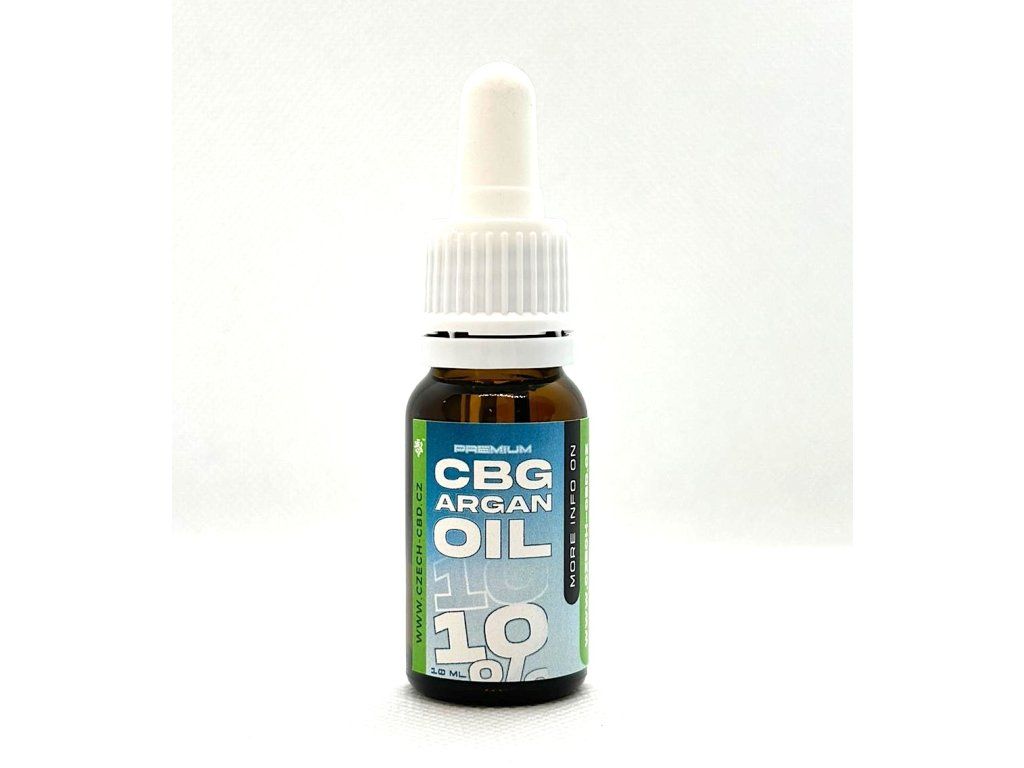 CBG Argan Oil 10% – 1000 mg CBG | czech-cbd.cz