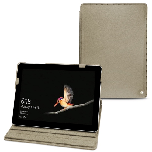 Microsoft Surface Go 4 用高級レザーケース - エレガントで耐久性の