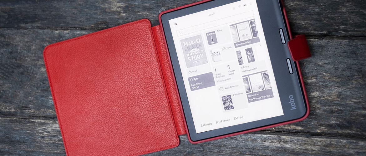 NoreveのKobo Libra Colour用ケースとスリーブ - Noreve