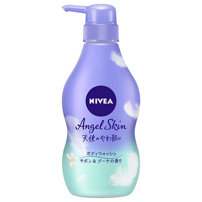 花王 ニベア エンジェルスキン ボディウォッシュ サボン&ブーケの香り