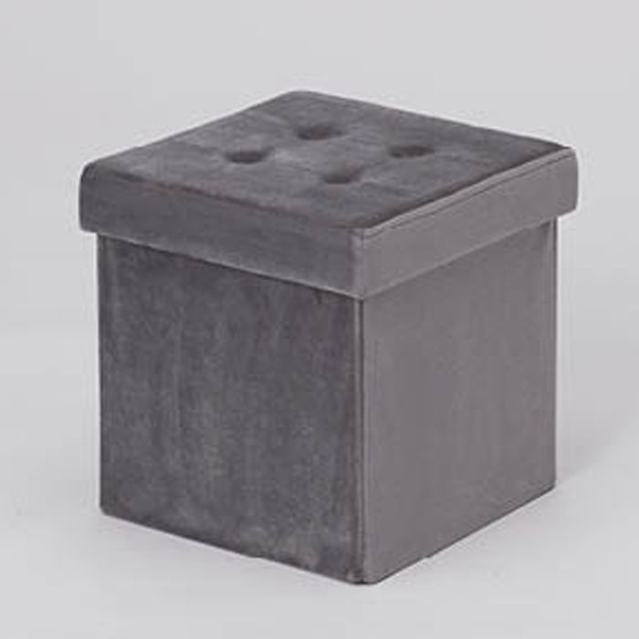 コンパクト収納スツール M1-CDS3GRY-Kの通販｜ファブリックケース