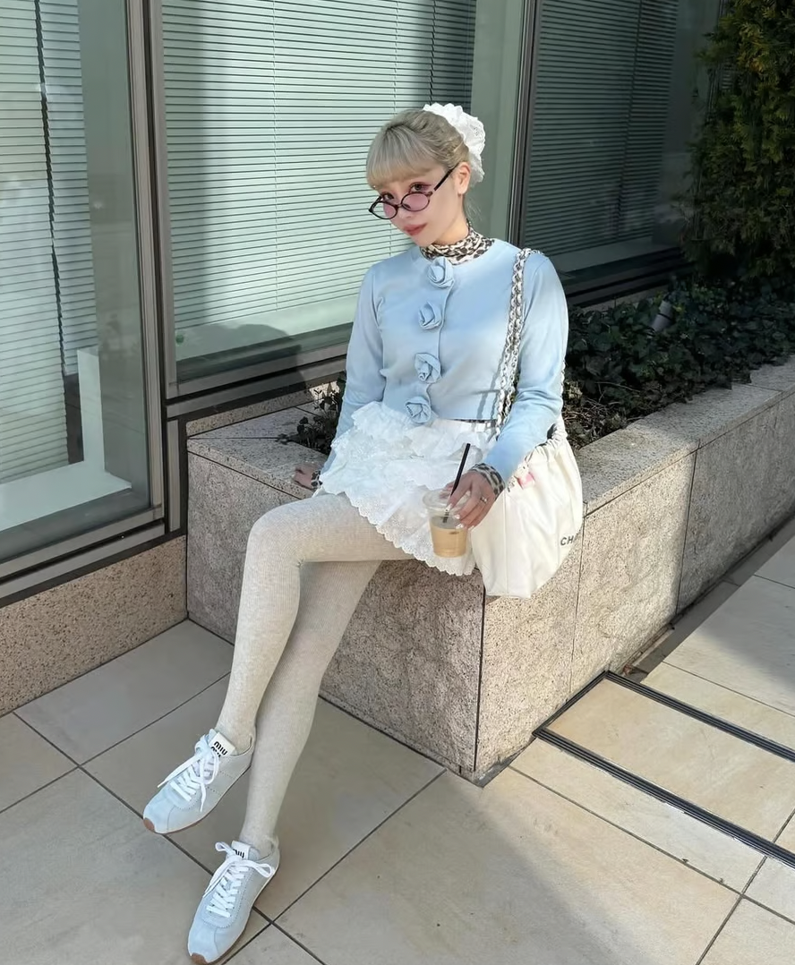 Rose flower motif cardigan | ファッション通販サイト NUGU