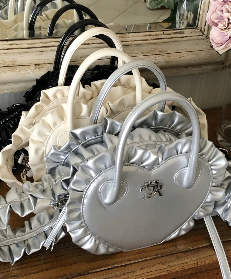 original leather heart bag | ファッション通販サイト NUGU