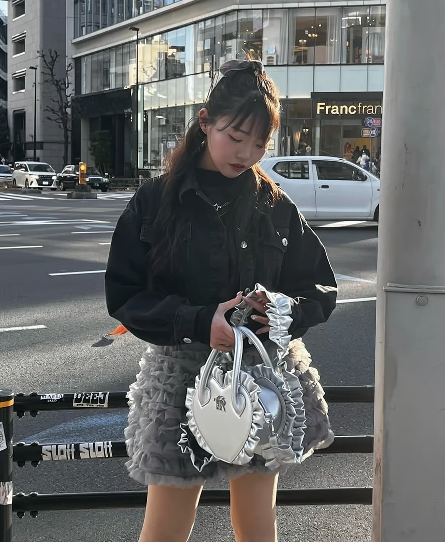 original leather heart bag | ファッション通販サイト NUGU