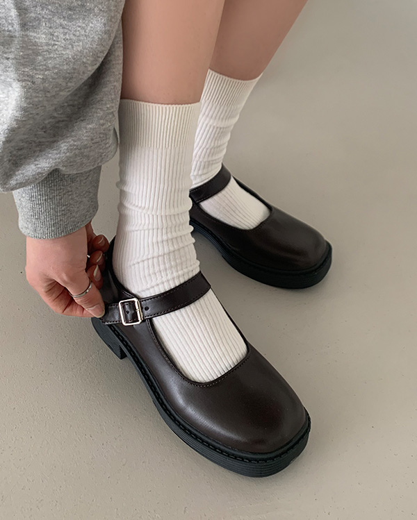 3color) ベーシック メリージェーン ローファー | ファッション通販