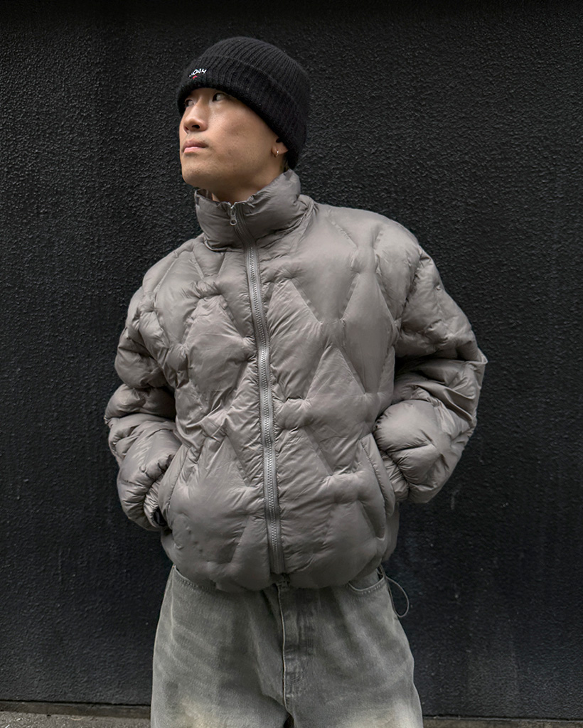 ダイヤキルティングショートダウン | ファッション通販サイト NUGU