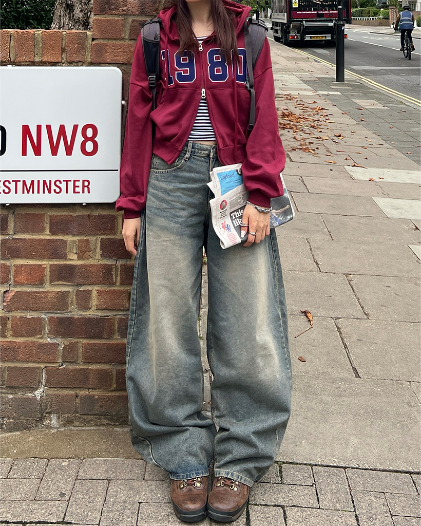 1980ジップアップパーカー | ファッション通販サイト NUGU