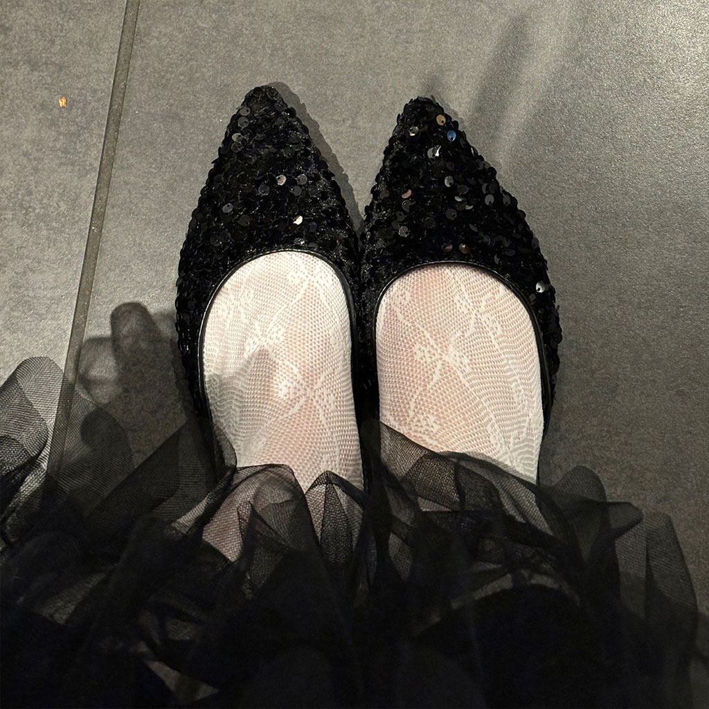 リボンレースストッキング | ファッション通販サイト NUGU