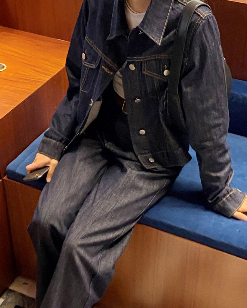 セット購入可] 選べる デニム セットアップ (ジャケット / パンツ