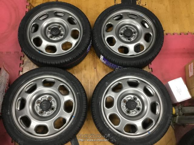 ホイール・タイヤ・ハスラー純正(スチール)15インチ 新品タイヤ4本