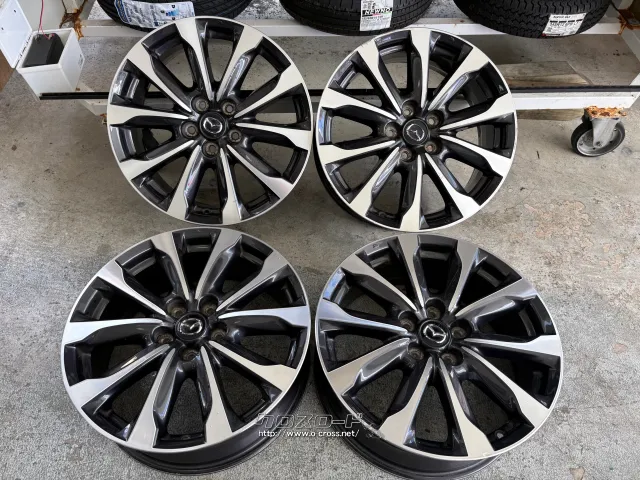 ホイール・18インチ中古マツダCX-3純正アルミ4本Set j1・3.28万円