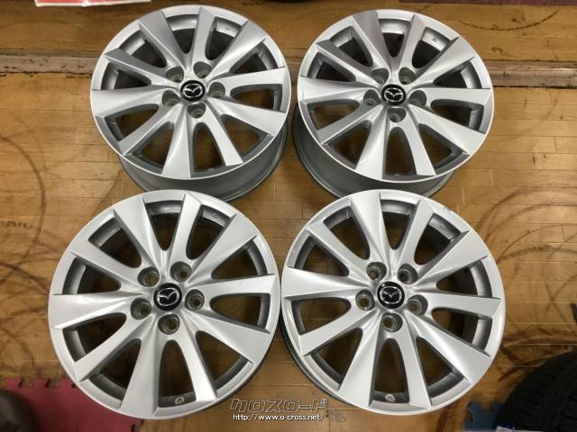 ホイール・17インチ マツダCX5純正ホイール(シルバー)新品タイヤ4本