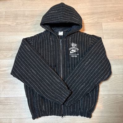 Stussy x Nike Striped Wool Jacket 
