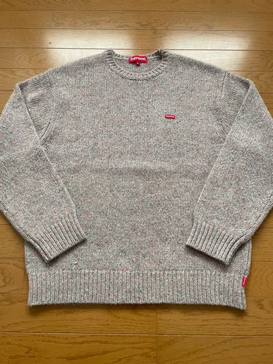 Supreme Small Box Speckle Sweater 