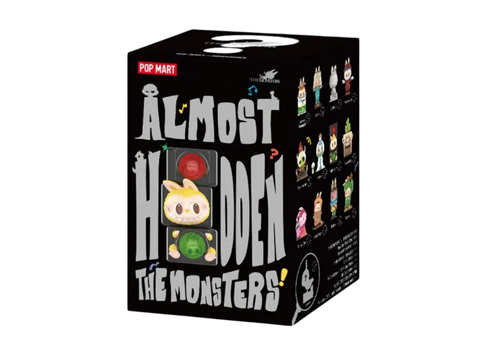 ポップマート THE MONSTERS (ラブブ) Almost Hidden シリーズ [ピース
