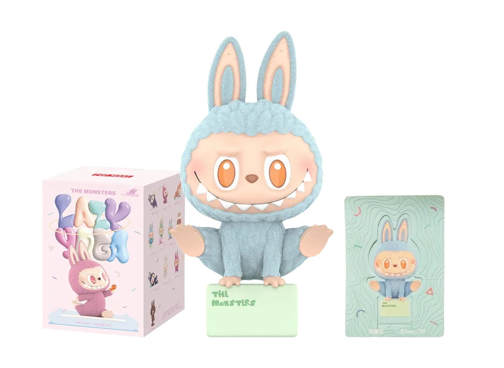 ポップマート ザ モンスターズ (ラブブ) レイジー ヨガ シリーズ