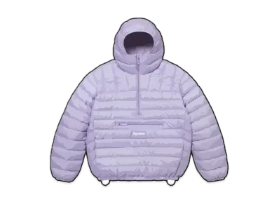 Supreme Micro Down Half Zip Hooded Pullover 