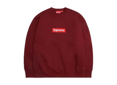 Supreme Washed Box Logo Crewneck 
