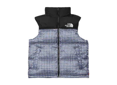 Supreme Brushed Argyle Zip Up Vest 