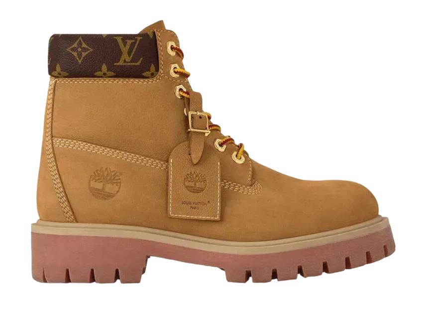 Louis Vuitton × Timberland 6inch Leather Ankle Boot 