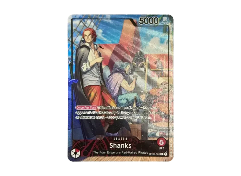 シャンクス L [OP09-001]【英語版】(プロモーションカード「PSA限定