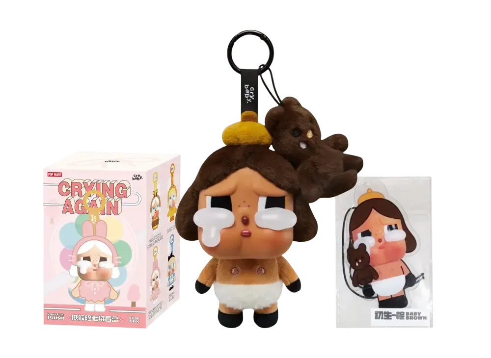 ポップマート クライベイビー クライング アゲイン シリーズ フェイス