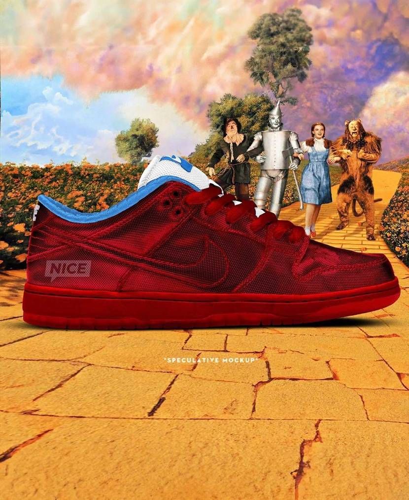 オズの魔法使い × ナイキ SB ダンク ロー 