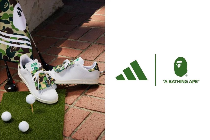 A BATHING APE × adidas Stan Smith Golf 