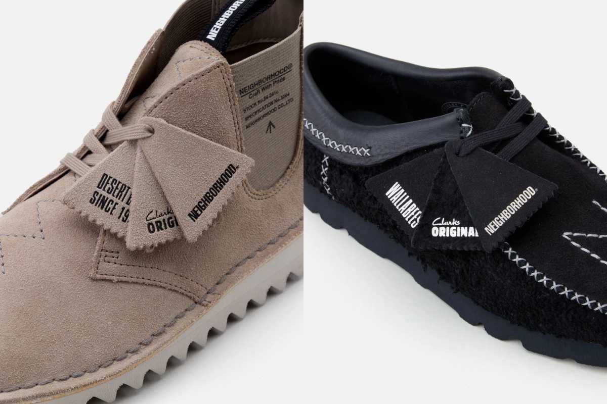 7/19発売｜NEIGHBORHOOD × Clarks Wallabee & Desert Boots｜抽選/販売
